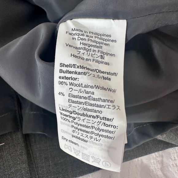 J. CREW Resume Women’s Sheath Cap Sleeve Classic Wool Gray Midi Dress 6 Workwear - Picture 11 of 15